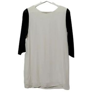 Anthropologie/Everly Colorblock Long Sleeve Dress